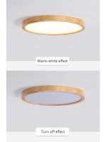 Lámpara De Techo LED Minimalista Para Decoración De Hogar Y Oficina Iluminación Interior Moderna Con Control De Brillo Incluido - details 3