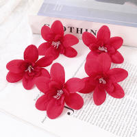 10Pcs Flores Artificiales 5CM Para Decoración De Hogar Fiesta Boda Jardín Accesorios Para Coronelas Y Manualidades - details 17