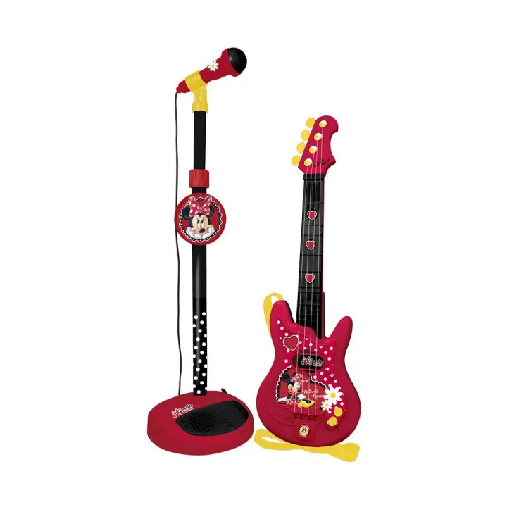 Guitarra Infantil Reig Micrófono Minnie Mouse - 1