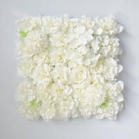Pared De Flores Artificiales De Seda Rosa 3D Para Boda Fiesta De Enlace Fondo DIY Decoración De Hogar Panel De Flores De Artesanía - details 2