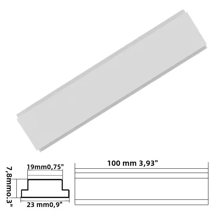 100MM Miter Bar Slider T-Slider T Slot Miter Track Jig T Screw Fixture Slot De Aleación De Aluminio Para Trabajar Con Madera Mesa De Router Herramienta De Carpintería - 1