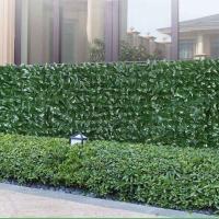 Panel De Privacidad Artificial De Hojas Verdes Para Jardín Falso Césped Y Valla De Rattan Decoración Para Jardín Y Césped - details 1