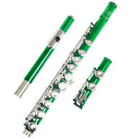 Flauta Transversal SLADE 16 Agujeros C Key Con E Key Plata Esmaltada Instrumento Musical Profesional Para Conciertos - details 6
