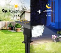 Lámpara Solar Para Jardín Impermeable Iluminación Nocturna Automática Para Camino Decoración De Jardín Farol De Césped Moderno ABS LED - details 2