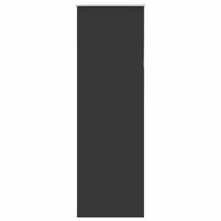 Estor Enrollable Opaco negro 75x230 cm Tela Ancho 70,7 cm - 1
