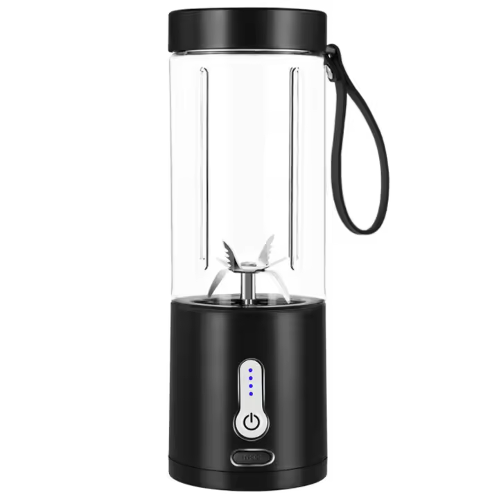 Licuadora Portátil Mini Licuadora de 530ml, Recargable, 6 Cuchillas, Licuadora de Frutas de 4000mAh - 1