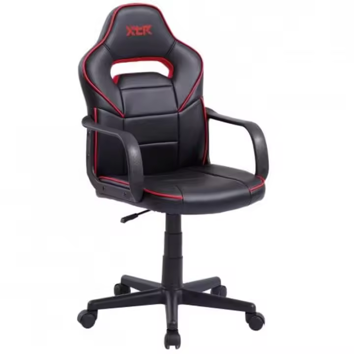 Silla gaming XTR Junior altura regulable símil piel 98-108x60x60 cm Adec - 1