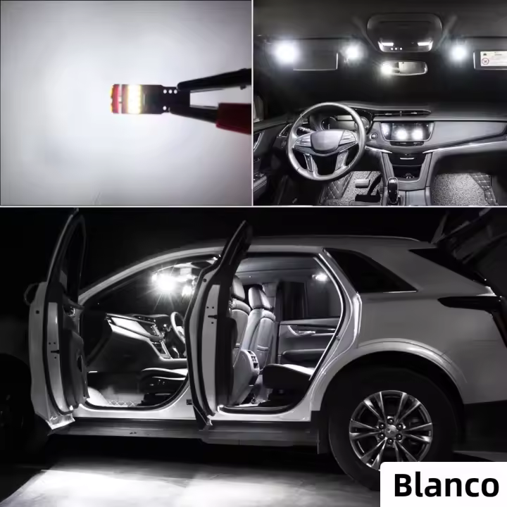 Kit De Luces LED Para Visera Solar Y Maletero Honda CRV MK3 2007-2012 12 Piezas Luz Interior Mapa Domestico Canbus Sin Errores - 1