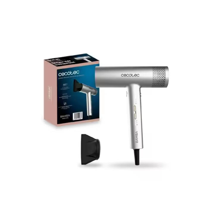 Cecotec Secador de pelo Bamba IoniCare RockStar Aluminum Cecotec - 1