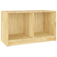vidaXL Mueble de TV de madera maciza de pino miel 70x33x42 cm, Mueble de Salon, Mueble TV, Mueble TV salon, Mesa de TV, Mueble tele - details 3