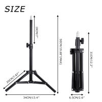 Anillo De Luz LED Para Selfie 10 Pulgadas Con Soporte De Teléfono Y Trípode Luz Redonda Ajustable Para Maquillaje Y Fotografía - details 14