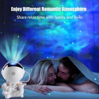 Proyector De Astronauta Luz Nocturna Nebulosa Galaxia Estrellas Techo Decoración Para Fiesta En Casa Decoración Para Dormitorio Regalo Para Niños Y Niñas - details 1