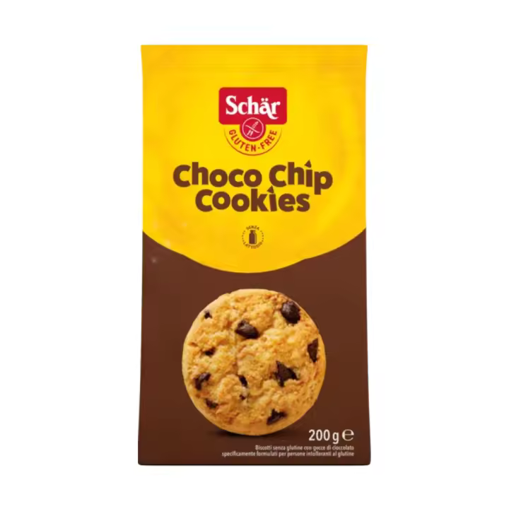 Galletas Veganas con Pepitas de Chocolate – Sin Gluten ni Lactosa 200g - Schär - 1
