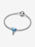 Pandora - Charm de Corazón de Globo aerostático - Plata de Lei - details 1