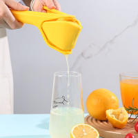1PC Eje Manual De Limonera Fácil De Sujetar Para Exprimir Limones Plástico Material Estilo Horizontal Medición En Unidades - details 2