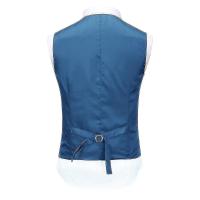 Mens Suit Wedding Party Dinner 3-pieces Suit Blazer Vest Pants 9 Colors - details 2
