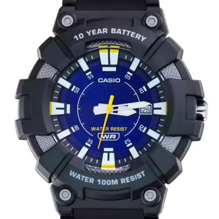 reloj deportivo hombre Casio MW-610H-2A 10 años batería 100m WR Casio men's sports watch MW-610H-2A 10 years battery 100m WR - 1