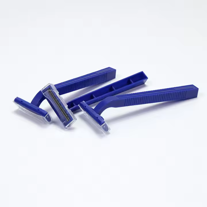 Maquinilla de afeitar desechable, artículos de tocador para hoteles, maquinilla de afeitar manual de viaje, fabricante de maquinillas de afeitar, stock mayorista - 1