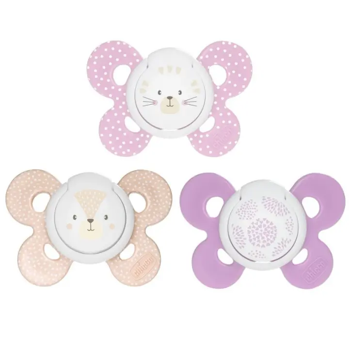 CHICCO CHUPETE PHYSIO CONFORT NIÑA SILICONA 6-16 M - 1