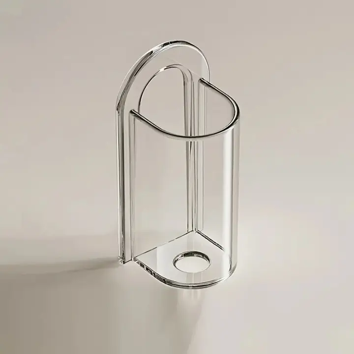 Soporte De Broca Eléctrica No Perforado Base De Broca Espaciosa Montado En La Pared Ahorrador De Espacio Accesorio De Baño - 1