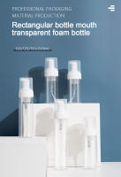 Botella De Espuma Portátil Para Loción Y Shampoo Recargable De 100ml/120ml/150ml/200ml Plástico Para Limpieza Facial - details 0