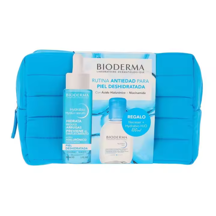 BIODERMA HYDRABIO HYALU+ SERUM 30 ML + REGALO HYDRABIO H2O 100 ML CON NECESER - 1