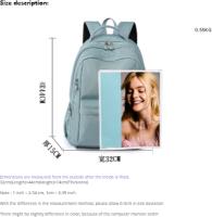 Mochilas casuales de gran capacidad para mujer, mochila de nailon con estampado de flores, mochila de trekking para niñas, bolso de hombro para senderismo, bolsa de deporte al aire libre para mujer - details 0