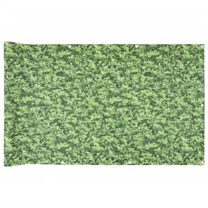 Pantalla DE PRIVACIDAD DE Balcón PVC Plantas verde 600x90 cm - 1