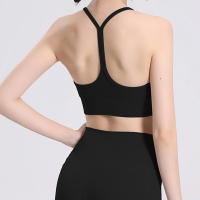 Top De Deporte Para Mujer Con Espalda Y En Yoga Antichoque Rápido Secado Transpirable Tank Top De Ciclismo Y Running - details 3
