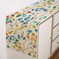 1pc Telar De Mesa De Otoño Estilo Granja Decoración Para Fiestas Y Reuniones En Exteriores Y Restaurantes Telar De Lino Para Hogar - details 3