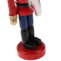 1Pcs 10cm Soldado De Madera Para Romper Nueces Adorno Navideño Colgante Juguete Material PVC Origen China Continental - details 8
