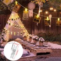 1 Pack Luces De Hilo De Fairy Con Clip Para Fotos Y Tarjetas 10/20/30/40 LED Decoración Para Bodas Y Graduaciones Fiesta De Graduación Decoración De Boda - details 0