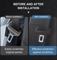 Protector De Cinturón De Seguridad Para Coche Cubierta De Cuero Para Hebilla De Asiento Delantero Y Trasero Accesorio Automotriz - details 1