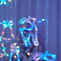 Guirnalda LED De Navidad Cadena De Luces Faeirys Cortina Para Decoración De Hogar Año Nuevo Fiesta Boda Holiday - details 9