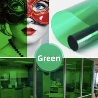 Película Decorativa De Vidrio Multicolor Resistente Al UV Para Decoración De Oficinas Y Hogares Película De Coloración Para Ventanas De Centros Comerciales - details 5
