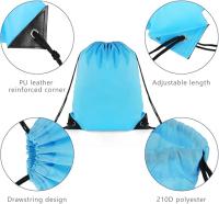 Mochila Deportiva Cuerdas, Gimnasio Mochila con cordón Bolsa, Bolsa Deporte, Saco Tela Cuerdas, Bolsa Gimnasio - details 1