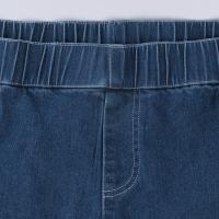 Ropa De Mujer Ropa Interior Ropa Interior De Verano 2024 Jeans Retro Para Mujer Pantalones De Pierna Ancha Casual Denim Azul Blanco - details 9