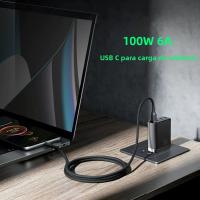 Cable De Carga Rápida NNBILI 6A USB a a Tipo C Para Xiaomi Samsung Macbook iPad Tablet Laptop Material Braided Cable - details 4