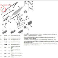 Moldura De Ventana Para Citroen C4 Sellador De Vidrio 9303L7 9303L8 Accesorios De Coche Pieza Original De Automóvil - details 0