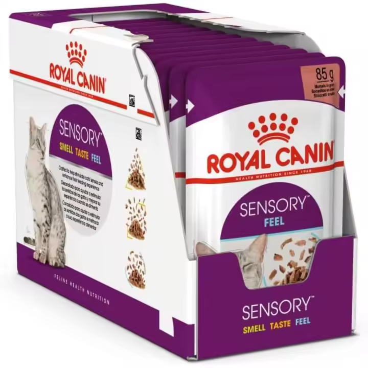 Royal Canin Sensory Feel Comida Húmeda en Salsa para Gato Adulto 12X85g - 1