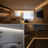 Tira De Luces LED COB 24V Tuya Smart Home Neón De Gel De Silicio Control WiFi APP Compatible Con Alexa Y Google Home Decoración De Habitaciones - details 10