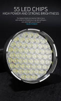 Linterna Táctica De Caza Exterior LED Super Brillante Distancia De Iluminación 1500M Luz Fuerte Aluminio Impermeable Recargable - details 4
