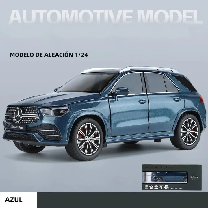 Miniatura De Coche De Metal Maisto Benz GLE350 1/24 Escala Juguete De Luz Y Sonido Para Colección Y Juego No Requiere Batería - 1