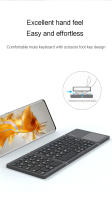 Teclado Bluetooth Plegable Mini AJIUYU Con Touchpad Para Windows Android IOS iPad Tablet Phone Soporte Para Idiomas Russo Español - details 2