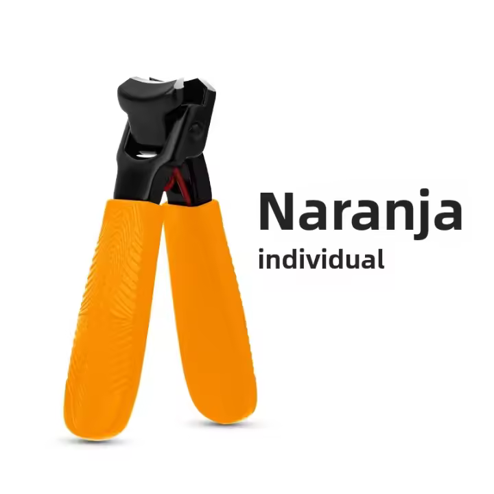 Nuevos Mini Cortauñas Para Uñas Gruesas Herramientas De Manicura Domésticas Tijeras Diagonales Y Acrílicas De Acero Inoxidable - 1