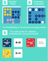 Juguete Educativo De Madera Para Niños Tablero De Matemáticas Montessori Tabla Del Multiplicar 99 Regalo Ideal Para Aprendizaje De Aritmética - details 11