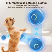 Bola De Juguete Para Perros Inteligente Automática Rotativa Interactiva USB Recargable Mordedor Para Puppies Juguetes Para Mascotas - details 2