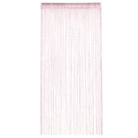 Cortina De Hilo Brillante Para Sala De Estar 100x200CM Con Borlas Y Línea Plateada Divisor De Puerta Y Ventana De Color Sólido Moderno Para El Hogar - details 10