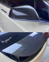 Película De Fibra De Carbono 9D Plateado Oro Brillante PET Para Emparejamiento De Vehículos Motocicletas Techo Alas Traseras Espejos Con Válvula De Escape - details 3