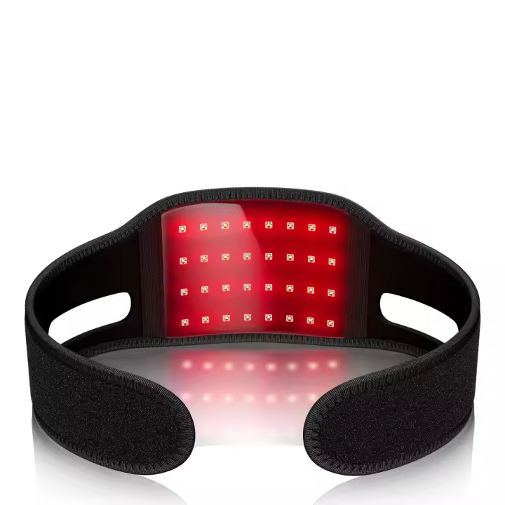 Terapia De Luz Roja Recargable Para El Cuello Y Rostro Dispositivo De Cuidado De La Piel Infrarrojo LED Portátil Para El Hogar - 1